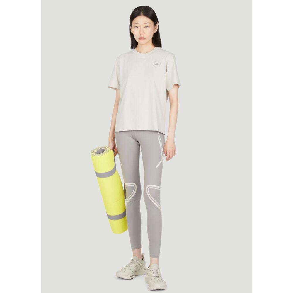 ADIDAS STELLA MCCARTNEY Womens Truepace Running Leggings XL Dove Grey NWT - Picture 3 of 11